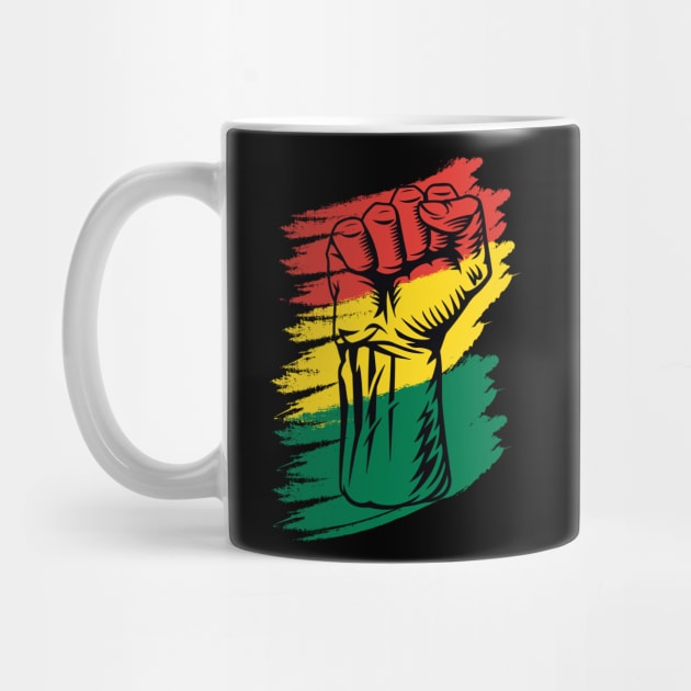 Black Pride Fist Black Lives Matter Gift by BadDesignCo